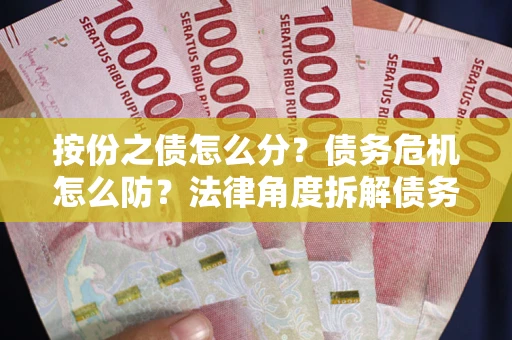 武汉按份之债怎么分？债务危机怎么防？法律角度拆解债务分配与风险自保指南