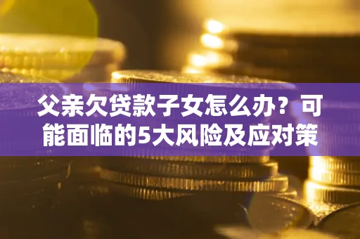 武汉父亲欠贷款子女怎么办？可能面临的5大风险及应对策略