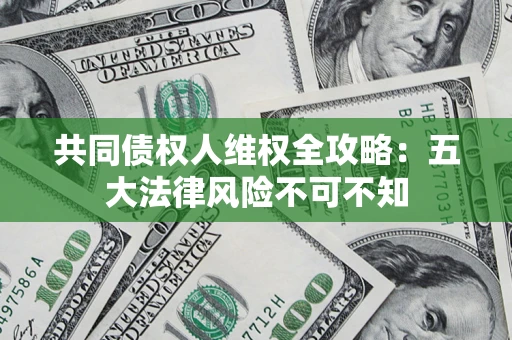 武汉共同债权人维权全攻略：五大法律风险不可不知