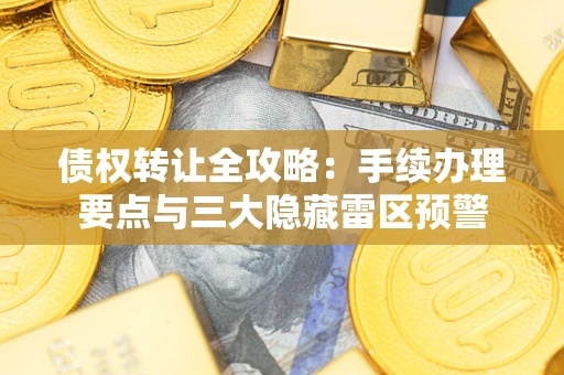 武汉债权转让全攻略：手续办理要点与三大隐藏雷区预警