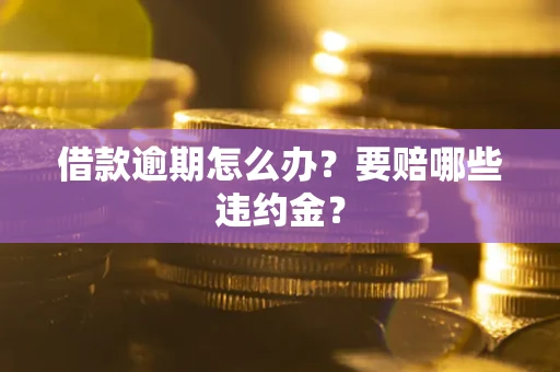 武汉借款逾期怎么办？要赔哪些违约金？