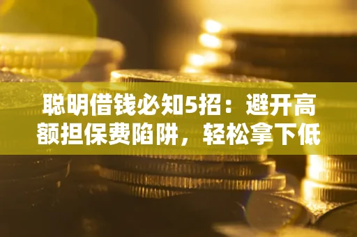 武汉聪明借钱必知5招：避开高额担保费陷阱，轻松拿下低息贷款
